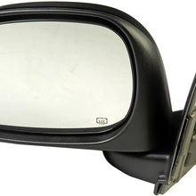 Dorman 955-1377 Driver Side Power Door Mirror - Heated/Folding for Select Dodge Models, Black