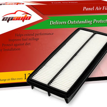 EPAuto GP600 (CA9600) Replacement for Honda/Acura Extra Guard Rigid Panel Air Filter for Accord V6 (2003-2007), RL (2005-2008), TL (2004-2006)