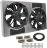 Derale Performance 16838 Gray/Black High Output Dual Radiator Fan