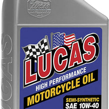 Lucas 10710 Semi-Synthetic High Performanc E Oil 10w-40 Qt (10710)