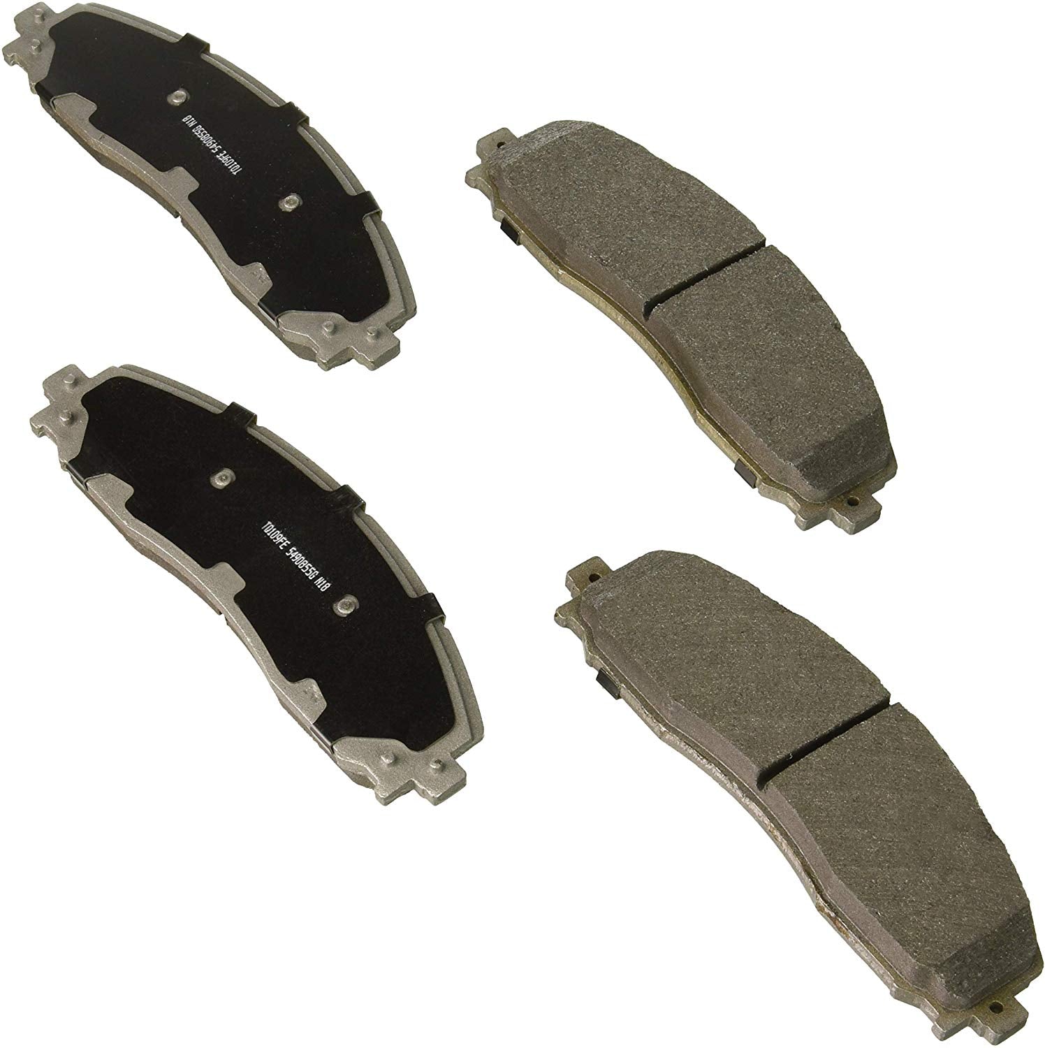 Wagner MX1691 ThermoQuiet Semi-Metallic Disc Pad Set