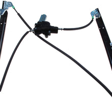 Dorman 741-534 Front Driver Side Power Window Motor and Regulator Assembly for Select Chrysler / Dodge Models, Black