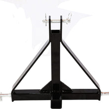 ECOTRIC 3 Point 2" Receiver Trailer Hitch Category 1 Tractor Tow Hitch Drawbar Adapter with One Year Warranty