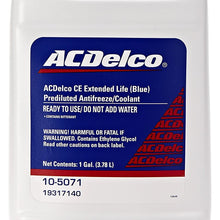 ACDelco 10-5071 CE Extended Life (Blue) Pre-Mix Coolant/Antifreeze - 1 gal