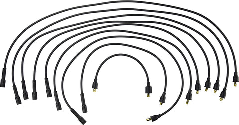 PerTronix 708102 Flame-Thrower Black Custom Fit Spark Plug Wire for 8 Cylinder GM