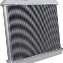 OzCoolingParts 4 Row Core All Aluminum Radiator for 1961-1966 62 63 64 65 Chevy GMC C/K Series 10 20 30 Trucks Suburban Pontiac Olds V8