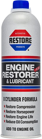 Restore (40016-4PK 8-Cylinder Formula Engine Restorer and Lubricant - 64 oz, (Case of 4)