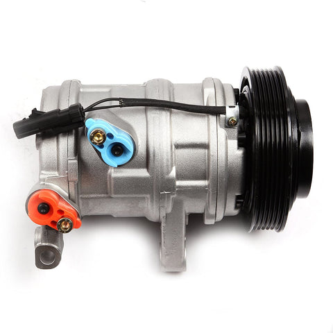 INEEDUP AC Compressor and A/C Clutch for 06-08 Jeep Liberty Dodge Nitro 3.7L CO 10900C