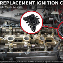 Ignition Coil Pack- Compatible with Mazda Miata 1998, 1999, 2000 - Replaces BP4W1810XB9U, BP4W1810XA, BP4W1810XB, BP4W1810X, BP4W-18-10XA, BP4W-18-10XB, BP4W-18-10X
