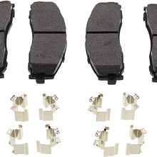 Fits Ford F-350 F350 Super Duty Premium Front and Rear Brake Pads Race-Driven 2013-2017 OEM DC3Z-2001-E DC3Z-2200-D