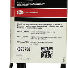 Gates K070750 Serpentine Belt
