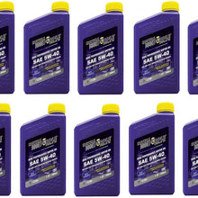 Royal Purple API Licensed Enhanced Additive Technology Synthetic Motor Oil 5W-40 - Fuel Efficiency - 1 qt (Pack of 10)