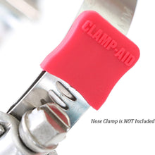 CLAMP-AID Brand Red Hose Clamp End Guards Covers Tail Protectors for 1/2" Wide Hose Clamp Bands Fits 2006-2008 PYI PSS Shaft Seal