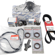 TIMING BELT KIT | Water Pump T-belt Kit | Camshaft Crankshaft Seal | (As in photo) GENUINE/OEM Fit select Honda, Acura vehicles.