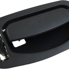 Dorman 90850 Rear Driver Side Interior Door Handle for Select Ford Models, Black