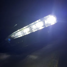 LEDIN For 2017-2018 Toyota Corolla L LE XLE Built-in LED DRL Fog Driving Light with Switch Bezel Wires