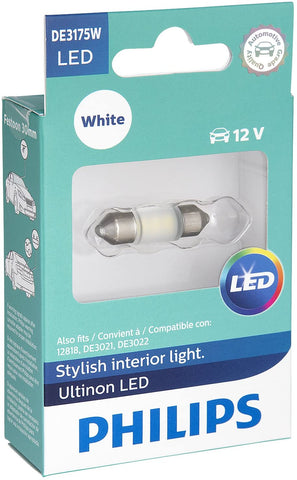 Philips DE3175WLED Ultinon LED Bulb (White), 1 Pack