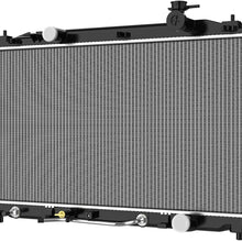 Radiator Compatible with 2007-2011 Toyota Camry L4 2.4L, 2010-2011 Toyota Camry 2.5L 4CYL DWRD1081