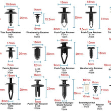 Voilamart 467 PCS Car Retainer Clips and Plastic Fasteners Kit - 19 Most Popular Sizes with Fastener Remover Push Pins Rivets Auto Door Trim Panel Clips Assortment Set Universal Fit for Ford Toyota