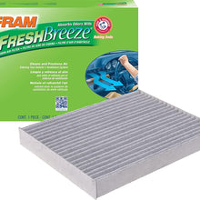 Fram Fresh Breeze - Filtro de aire para cabina Arm & Hammer Baking Soda, CF10374 para vehículos Dodge/Toyota
