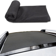 ROOF CARGO BAG PROTECTIVE MAT, Roof Rack Pad for Car Roof Storage Bags Top Universal Roof Rack Pad for Rooftop Cargo Bag TOP UNIVERSAL ROOF RACK PAD for PROTECTION from Car Roof Racks (59'' x 39'')