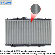 labwork 2571 Radiator Replacement for 2003-2007 Honda Accord 3.0L V6 CU2571