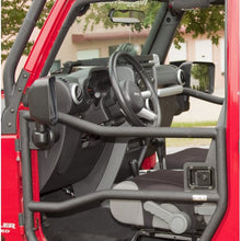 Rugged Ridge 11509.10 Black Textured Front Tube Doors for 2007-2018 Jeep Wrangler JK Models