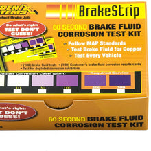 Phoenix Systems (3006-B) Brake Fluid Test Strip Kit, 100 Test Strips and 100 Rating Cards, BrakeStrip, FASCAR