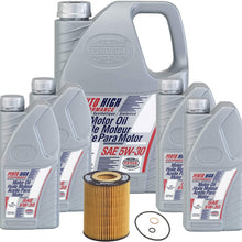 OEM SAE 5W-30 9 Liter Oil Change Kit For BMW E65 Alpina B7 2007-2008