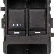Dorman 901-459 Front Driver Side Door Window Switch for Select Models, Black