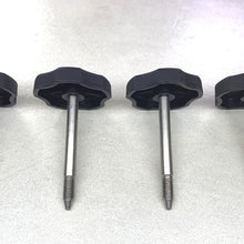 4 ea 1997 to 2006 / Jeep Wrangler TJ/Soft Top Door Surround Knob with Pin