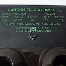 Webster Electric 240V Ignition Transformer 312-25FO202 NOS