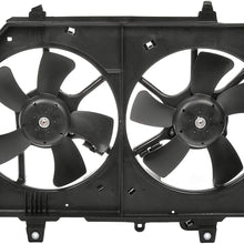 Dorman 621-908 Radiator Fan Assembly Without Controller for Select Nissan X-Trail Models, 1 Pack
