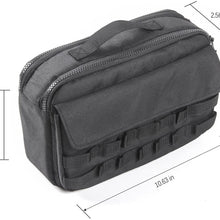 Voodonala Canvas Tailgate Cargo Storage Bag & Tool Kit Organizer Pockets for 2007-2018 Jeep Wrangler JK JL Unlimited