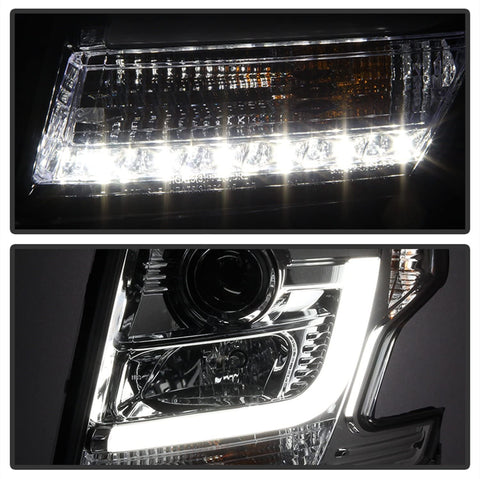 Spyder 5082534 Chevy Tahoe/Suburban 2015-2018 Projector Headlights - DRL LED - Chrome