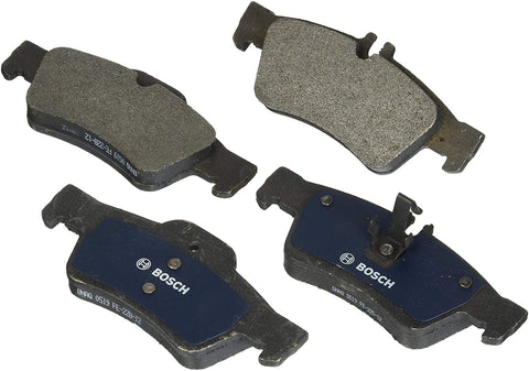 Bosch BP1424 QuietCast Premium Semi-Metallic Disc Brake Pad Set For Select Mercedes-Benz CL550, CL600, CLS400, CLS550, E250, E300, E350, E400, E550, S350, S550, S600, SL550; Rear
