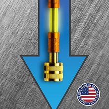Leak Saver: Direct Inject UV - Dye Detects Large Leaks for Repair - Refrigerant Leak Sealer - For Air Conditioner and Refrigeration Systems Up to 5 Tons - USA Made