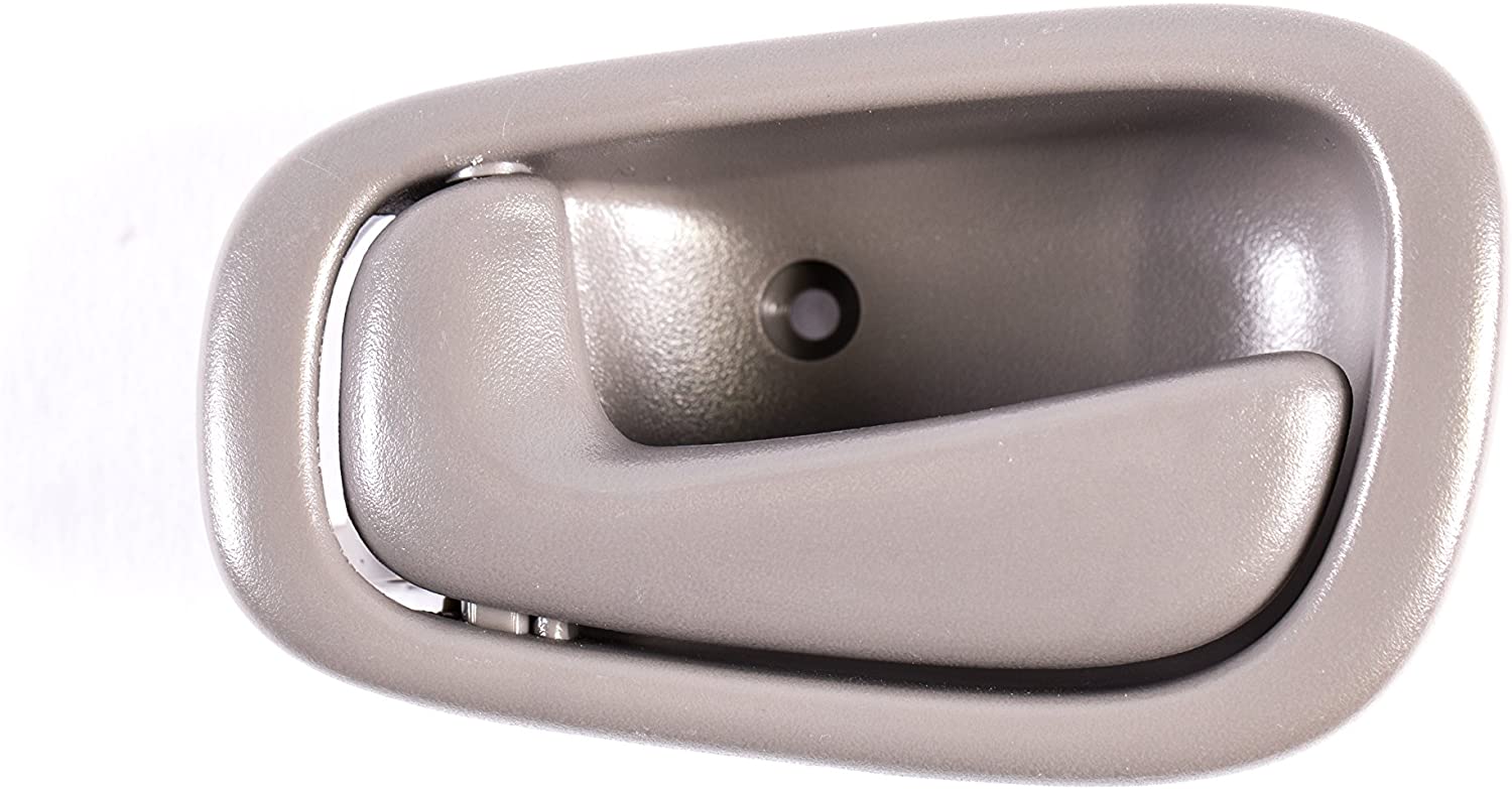 Replacement Front Left Driver Side Gray Door Handle for 1998-2002 Toyota Corolla TO1352165 (1998, 2000, 2001, 2002)