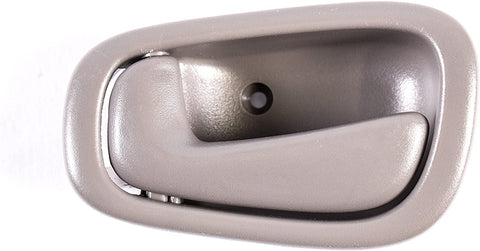 Replacement Front Left Driver Side Gray Door Handle for 1998-2002 Toyota Corolla TO1352165 (1998, 2000, 2001, 2002)