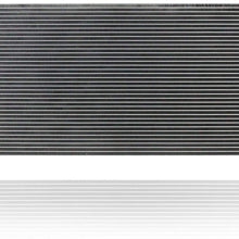 A/C Condenser - Pacific Best Inc For/Fit 4614 14-18 Dodge RAM ProMaster 15/25/3500 WITH Receiver & Dryer