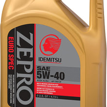 ZEPRO 30010093-95300C020 Euro Formula 5W-40 Engine Oil (5 Quart), 160. Fluid_Ounces