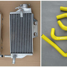 Aluminum Radiators + HOSES for Honda CR250R CR250 CR 250 R 2005 2006 2007 (red)