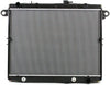 Radiator - Pacific Best Inc For/Fit 2755 03-07 Lexus LX 470 Land Cruiser Plastic Tank Aluminum Core