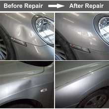 GLISTON Car Dent Puller Kit, Paintless Dent Repair Remover, Pro Slide Hammer Tools with 16pcs Thickened Black Tabs for DIY Automobile Body Hail Damage Removal