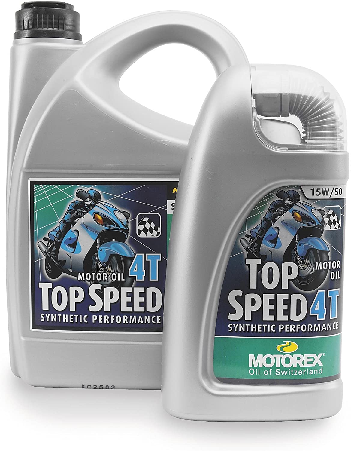 Motorex TOPSPD 4T 15W50 100% SYN 4LTR Engine Oil Top Speed 4T - 435-400
