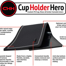 CupHolderHero for Toyota Corolla 2020 Custom Liner Accessories – Premium Cup Holder, Console, and Door Pocket Inserts 11-pc Set (Sedan) (Gray Trim)