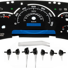 Dorman 10-0104B Instrument Cluster Upgrade Kit - Escalade Style with Transmission Temperature for Select Chevrolet/GMC Models
