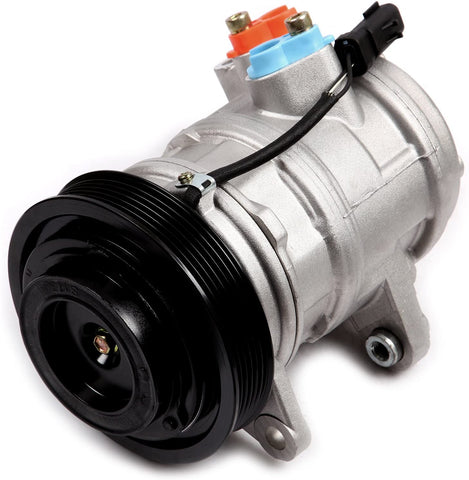 ECCPP AC Compressor with Clutch fit for CO 10900C 2006-2008 for Jeep Liberty 2007-2008 for Dodge Nitro 3.7L
