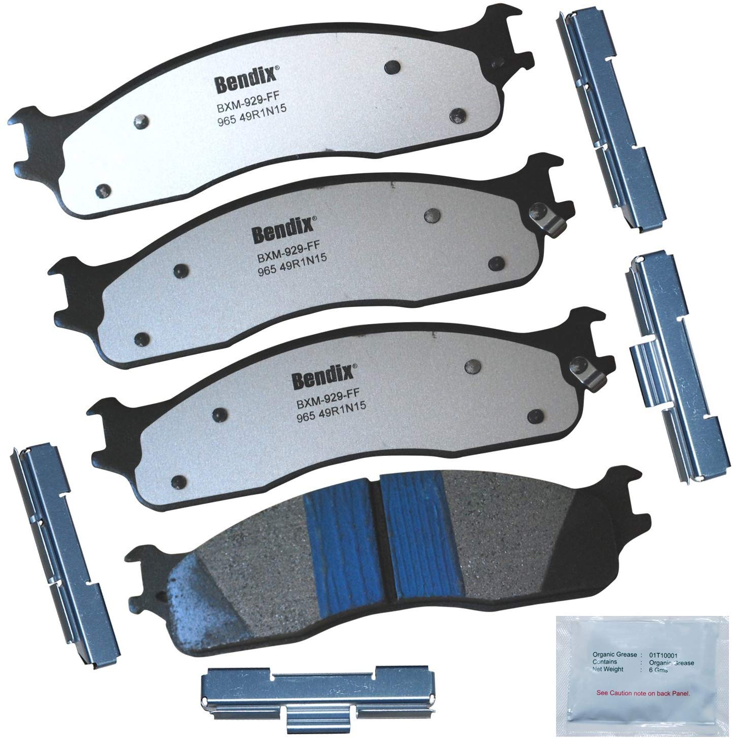 Bendix Fleet Metlok MKD965FM Brake Pad