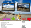 FHD 1080P Backup Camera Monitor DVR System,4 x IR Night Vision Car Front Side Rear 360 View Dash Camera + 7